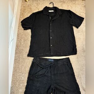 Black men’s matching set